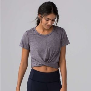 Lululemon Intended Cropped Tee